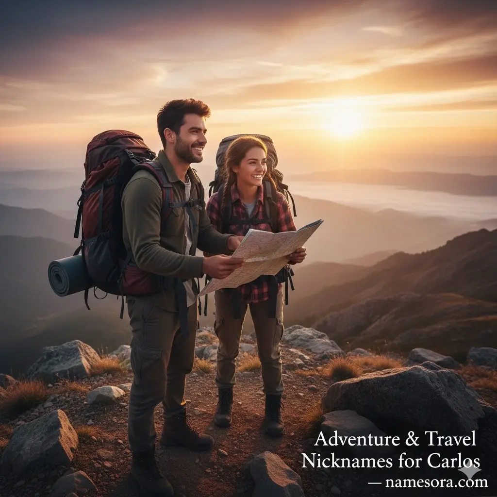 Adventure & Travel Nicknames for Carlos