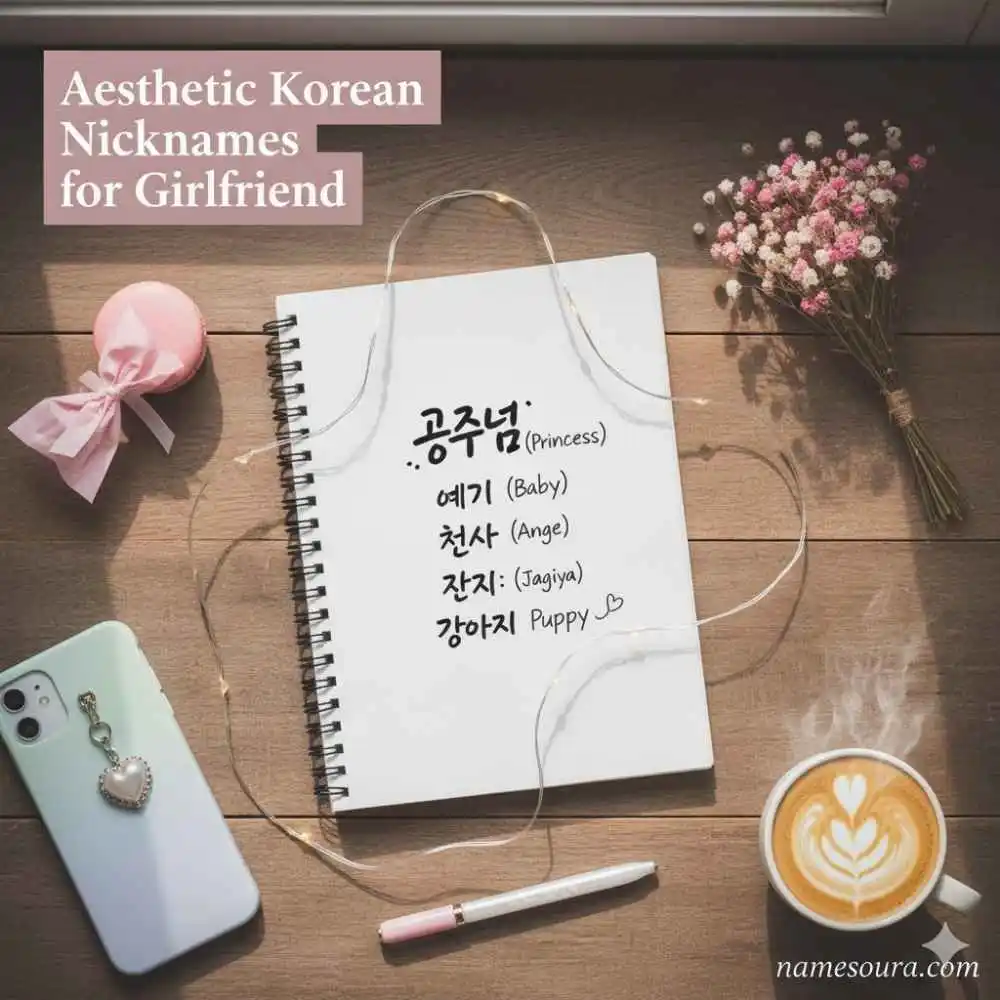 Aesthetic Korean Nicknames