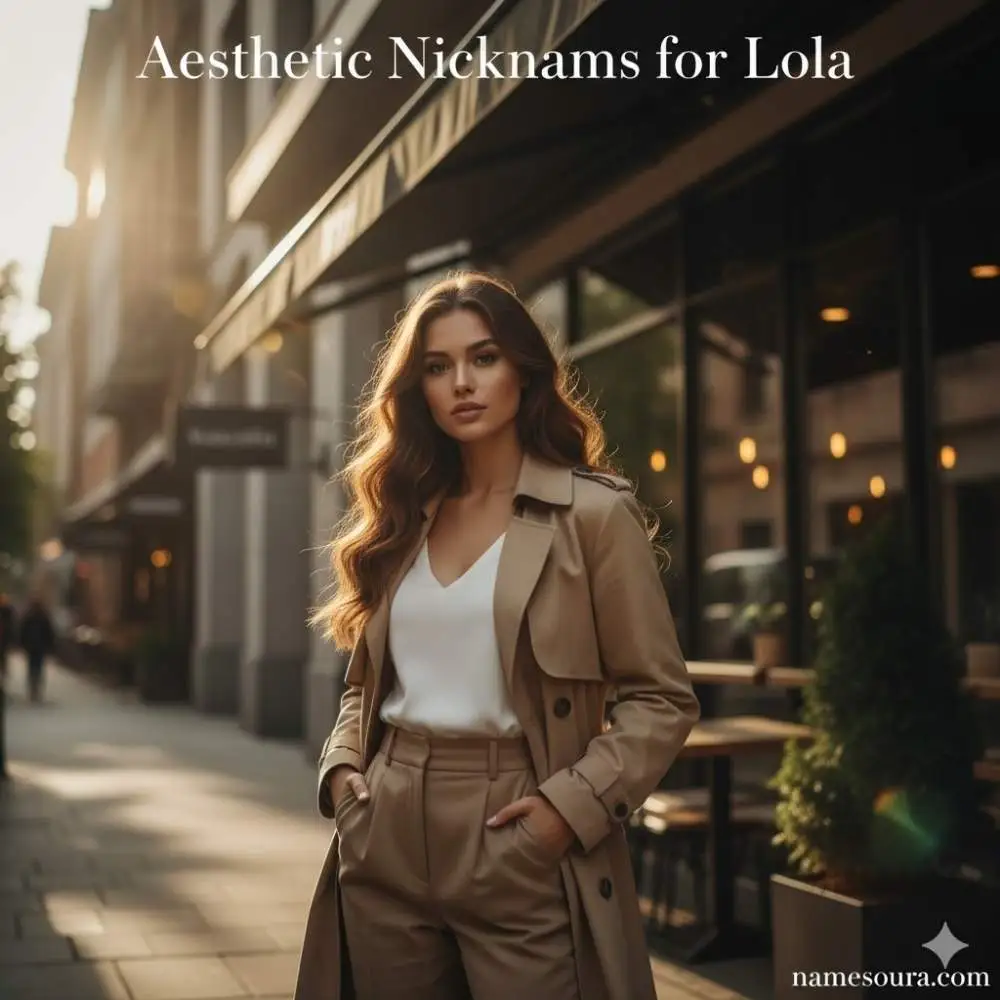 Aesthetic Nicknames for Lola