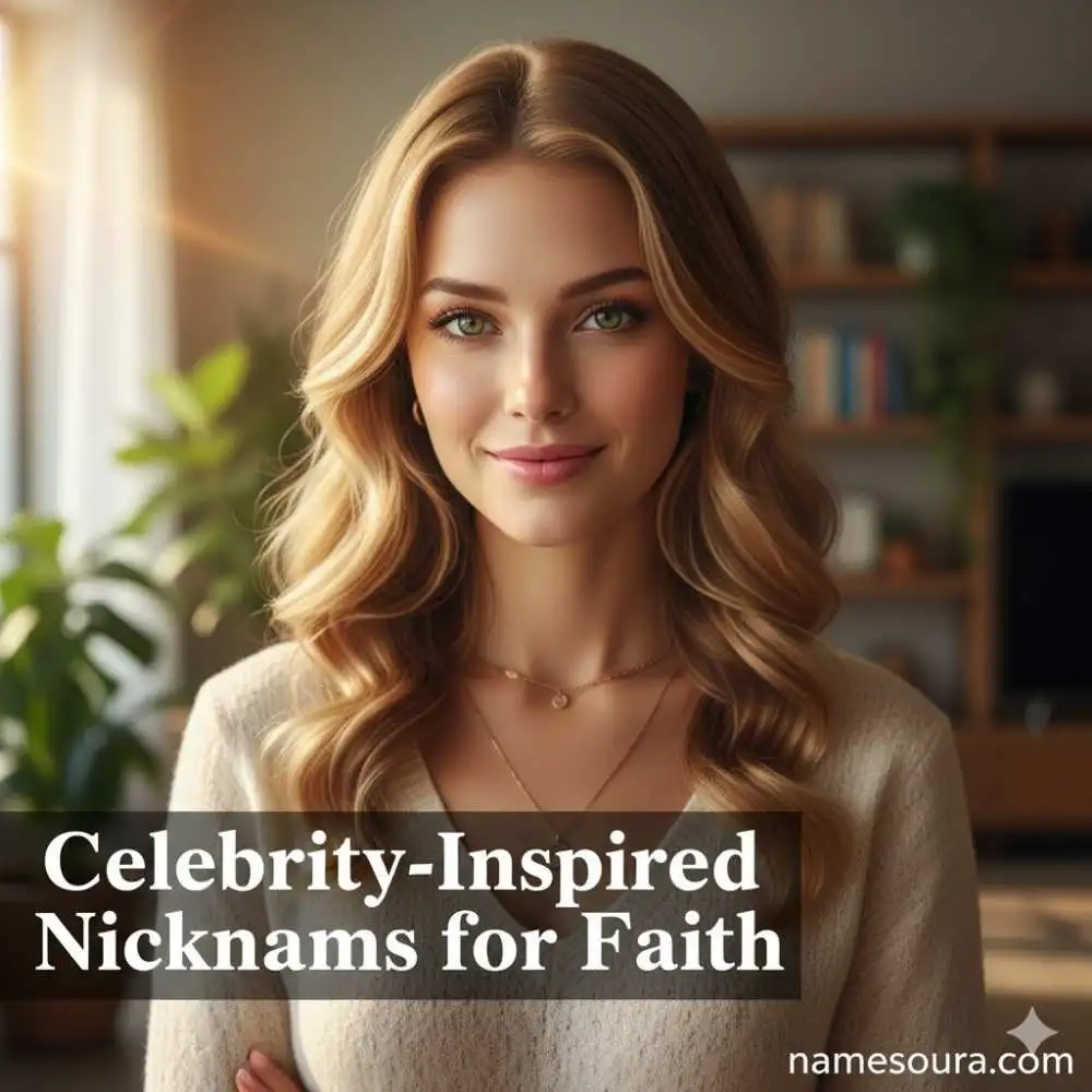 Celebrity-Inspired Nicknames for Faith