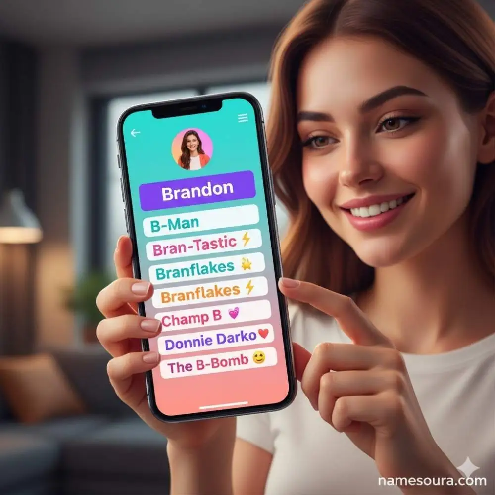 Contact Name Ideas for Brandon