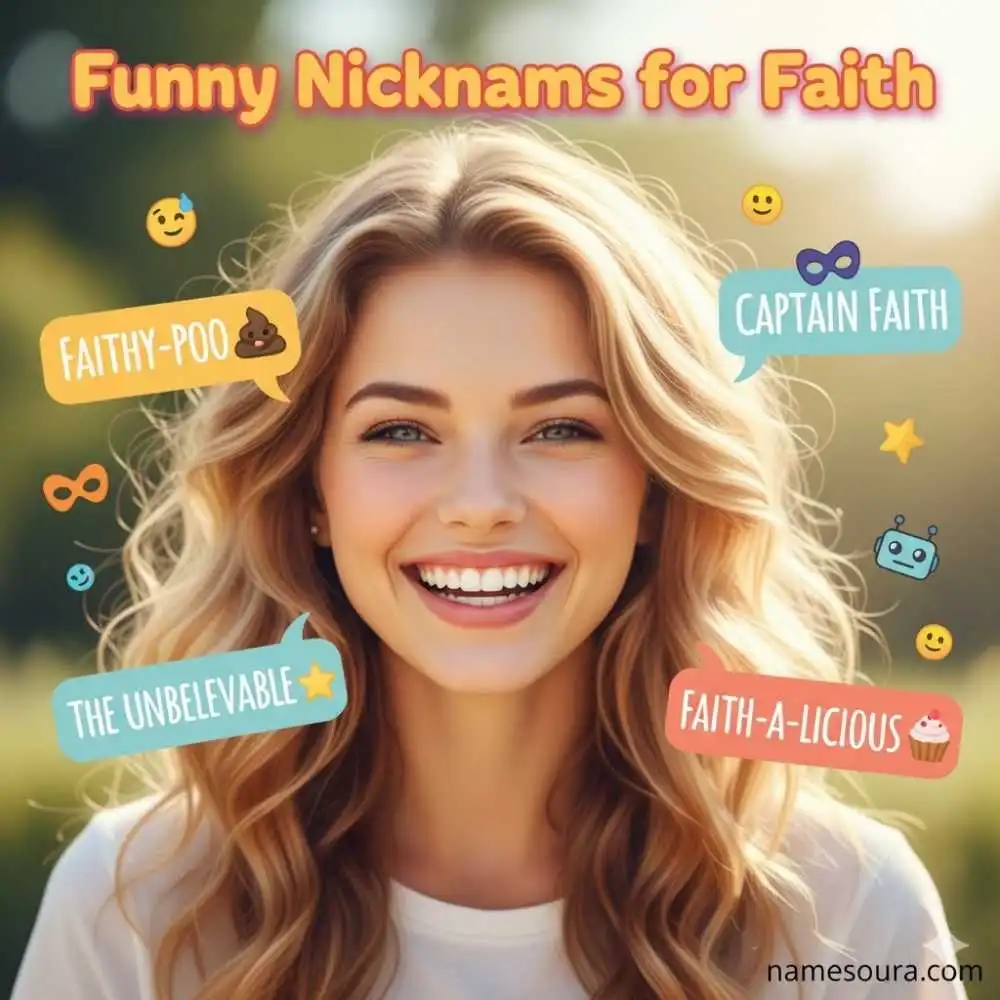 Funny Nicknames for Faith