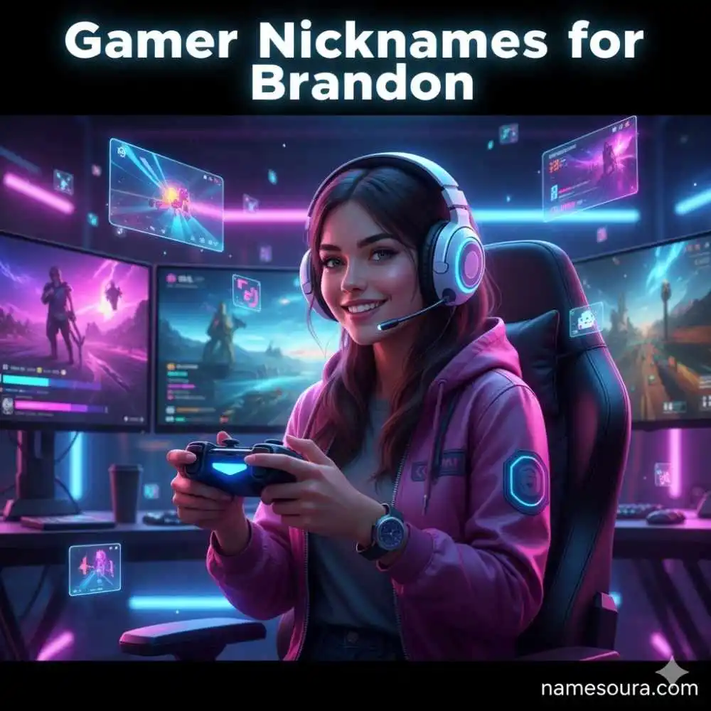 Gamer Nicknames for Brandon