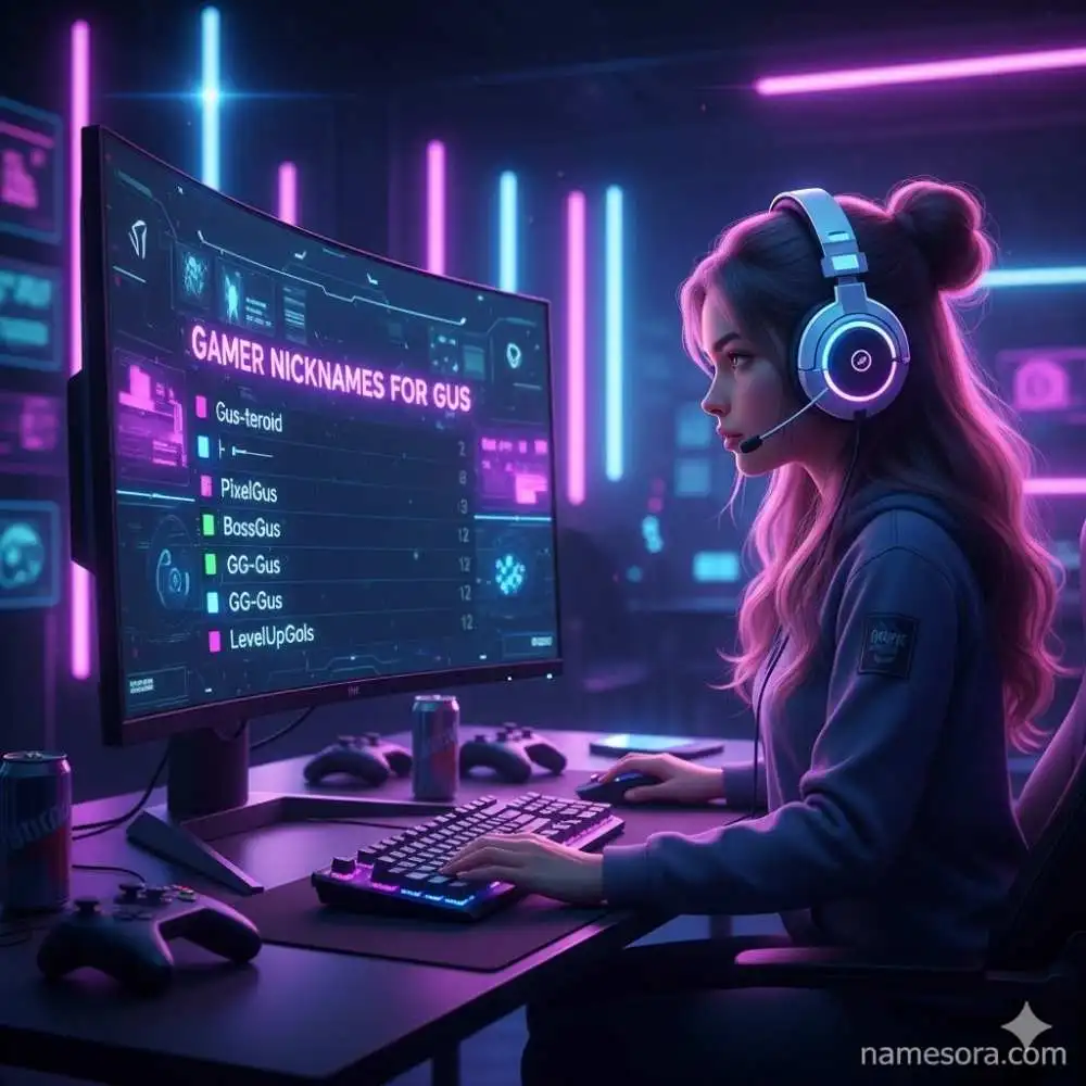 Gamer Nicknames for Gus