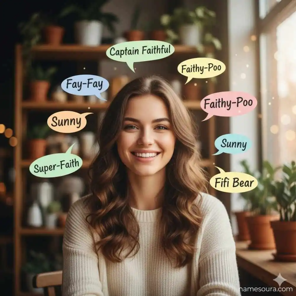 Nicknames for Friends Named Faith