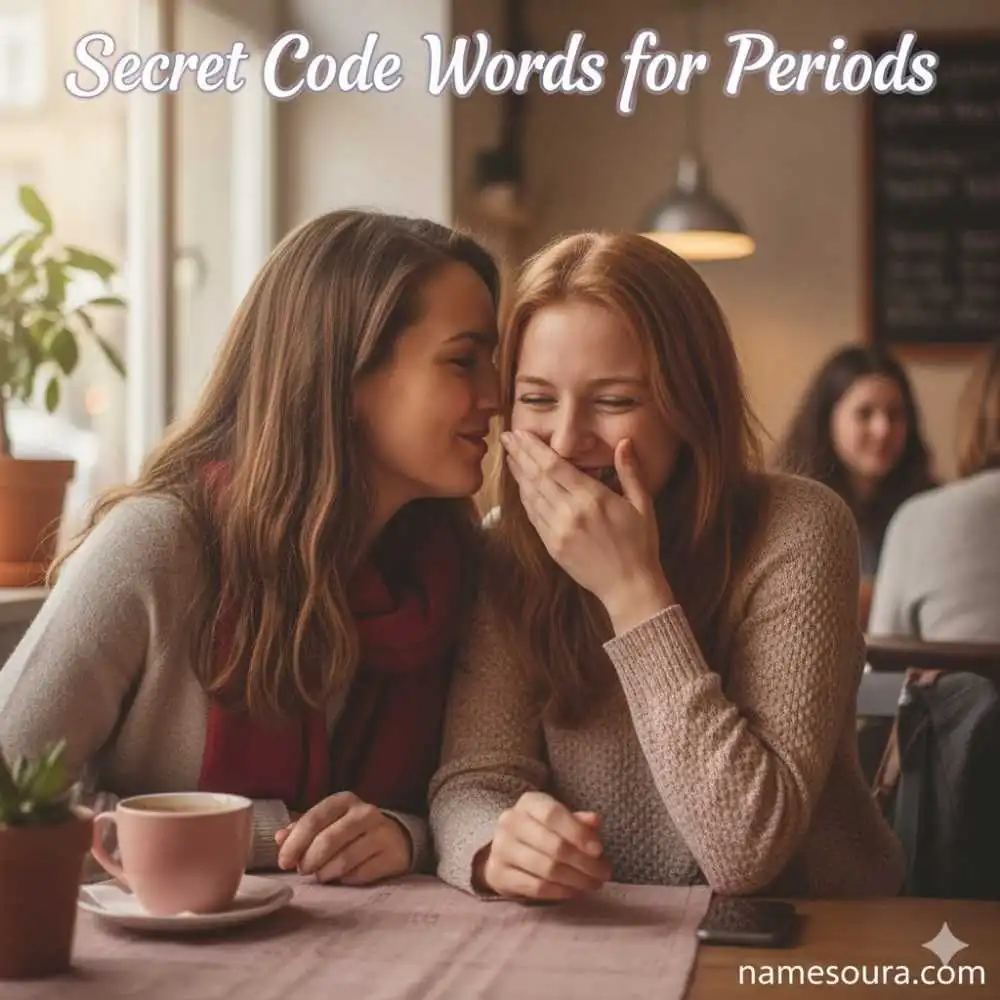 Secret Code Words for Periods