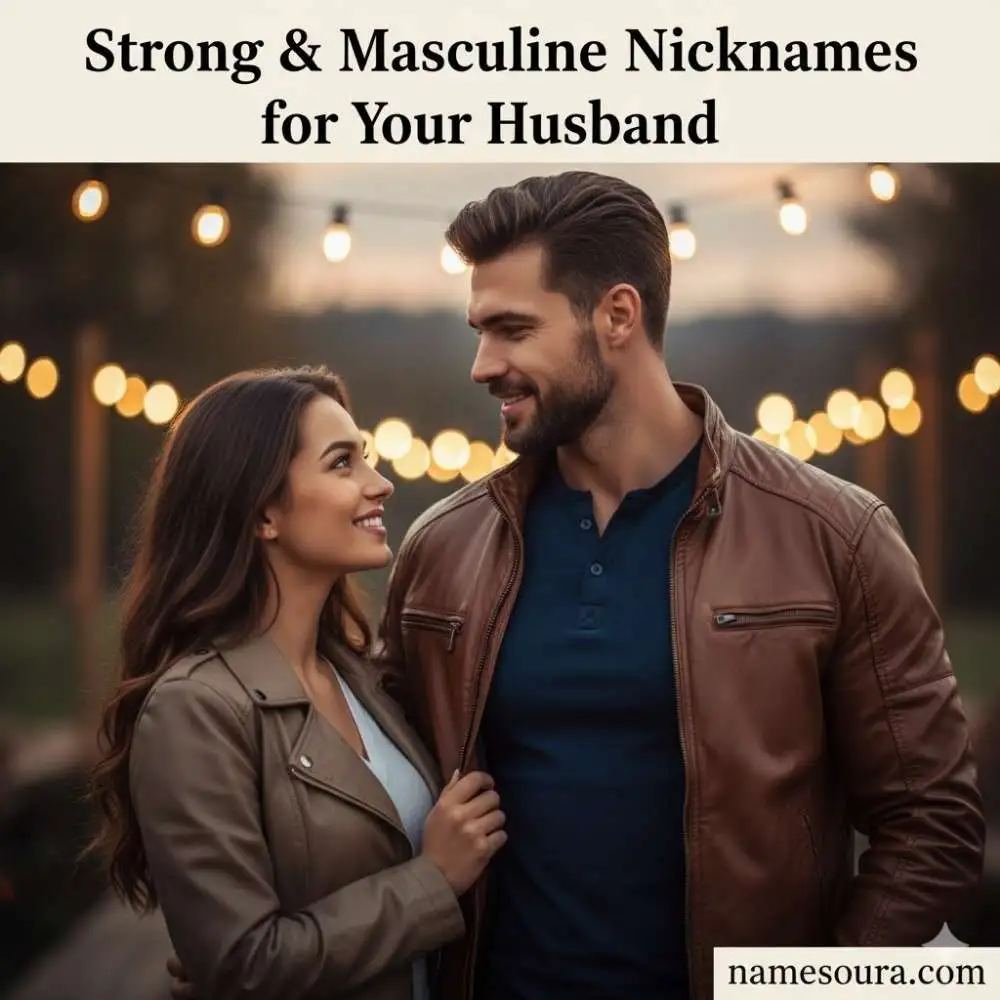 Strong & Masculine Nicknames for Your Husband