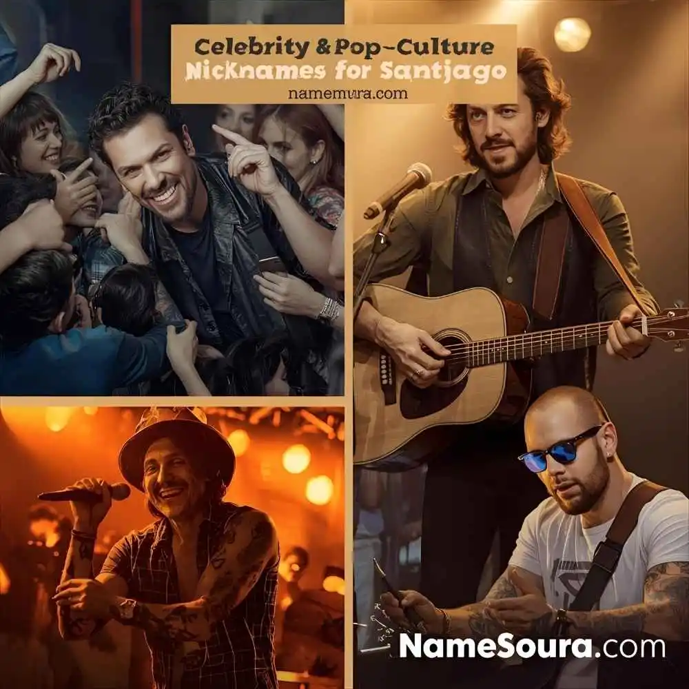 Celebrity & Pop-Culture Inspired Nicknames for Santiago