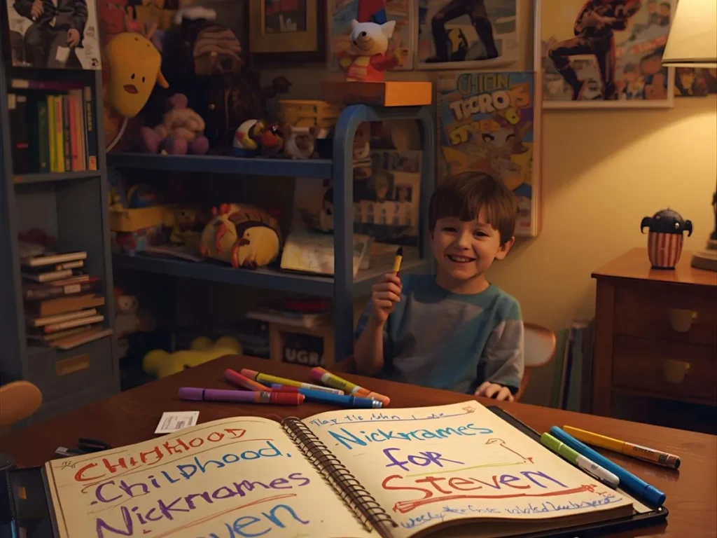 Childhood Nicknames for Steven