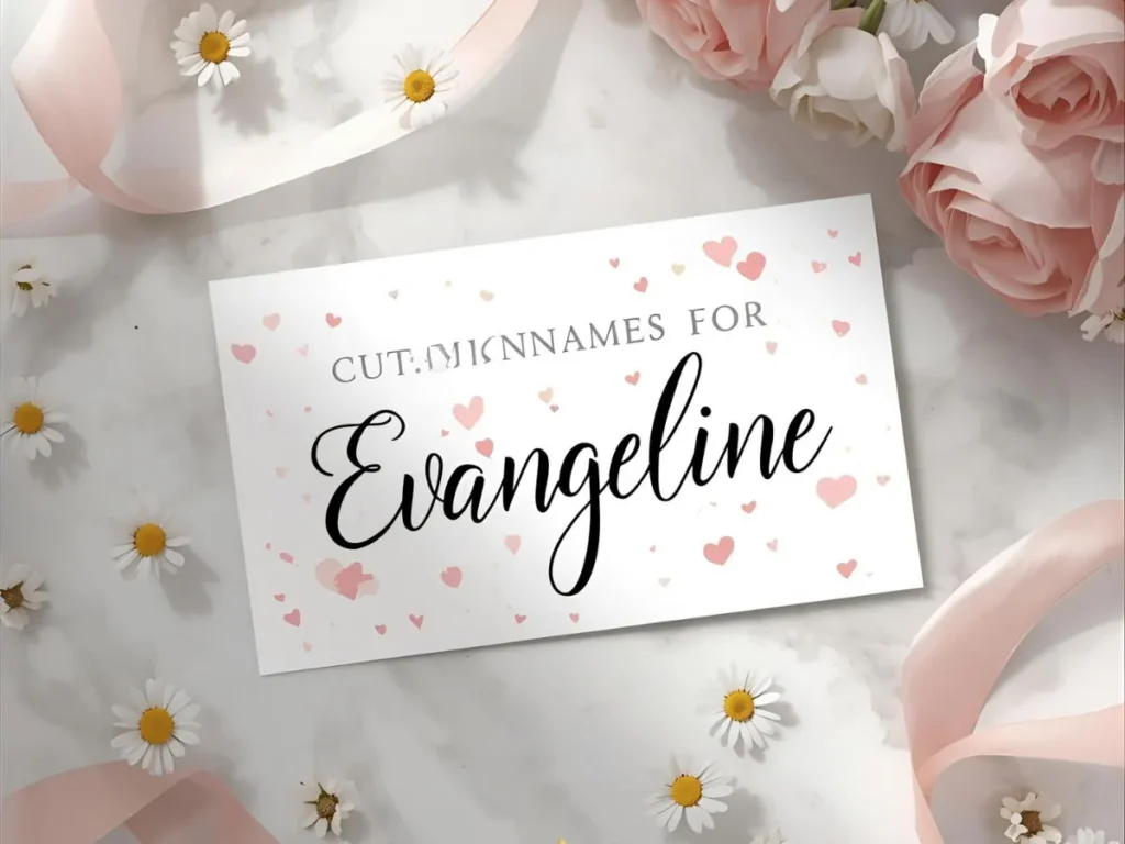 Cute Nicknames for Evangeline