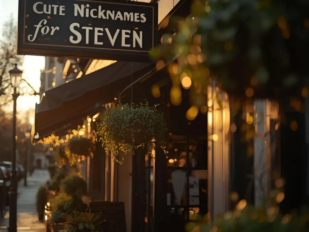 Cute Nicknames for Steven