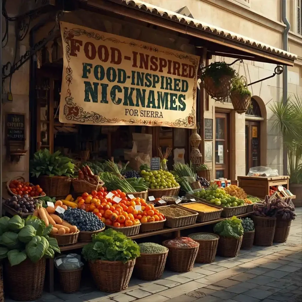 Food-Inspired Nicknames for Sierra