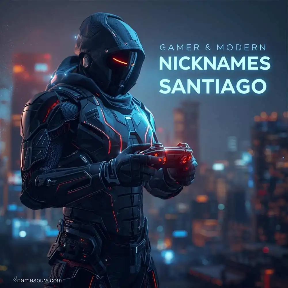 Gamer & Modern Nicknames for Santiago
