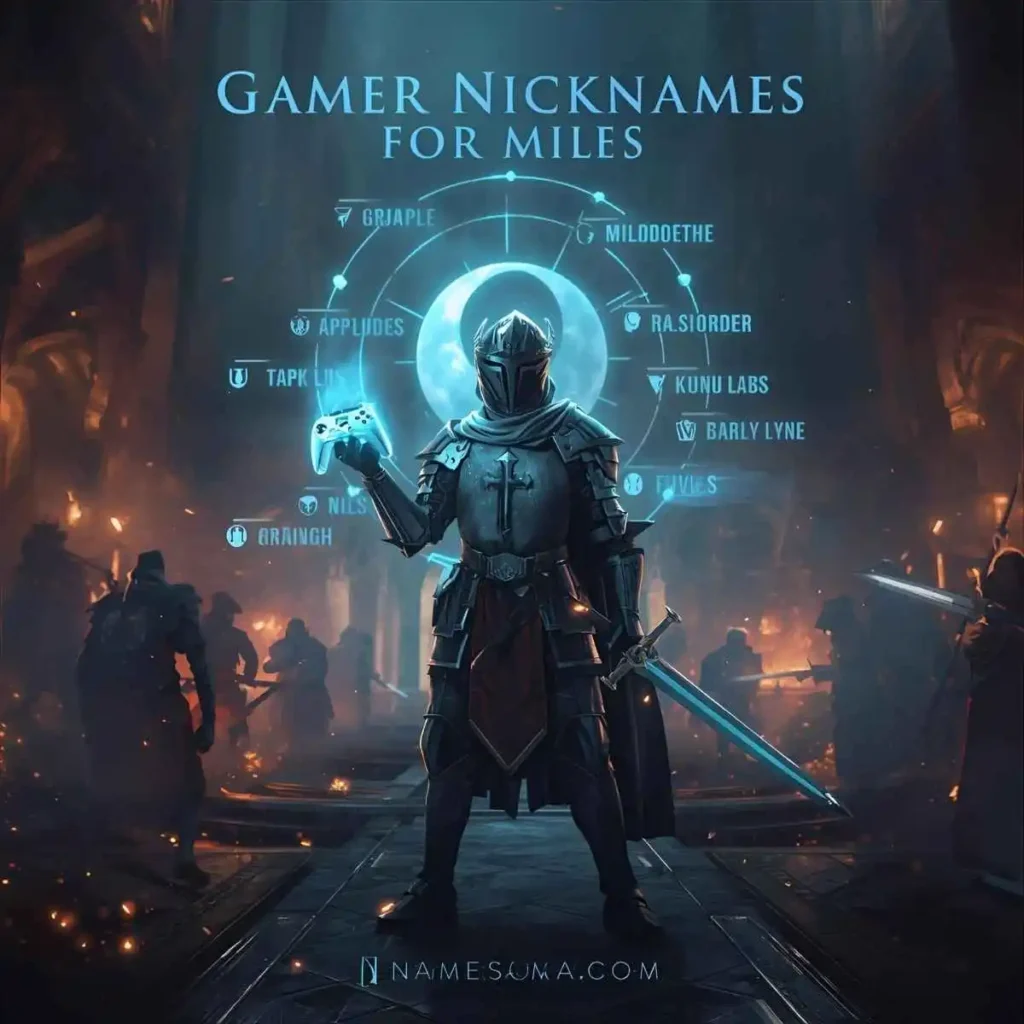 Gamer Nicknames for Miles