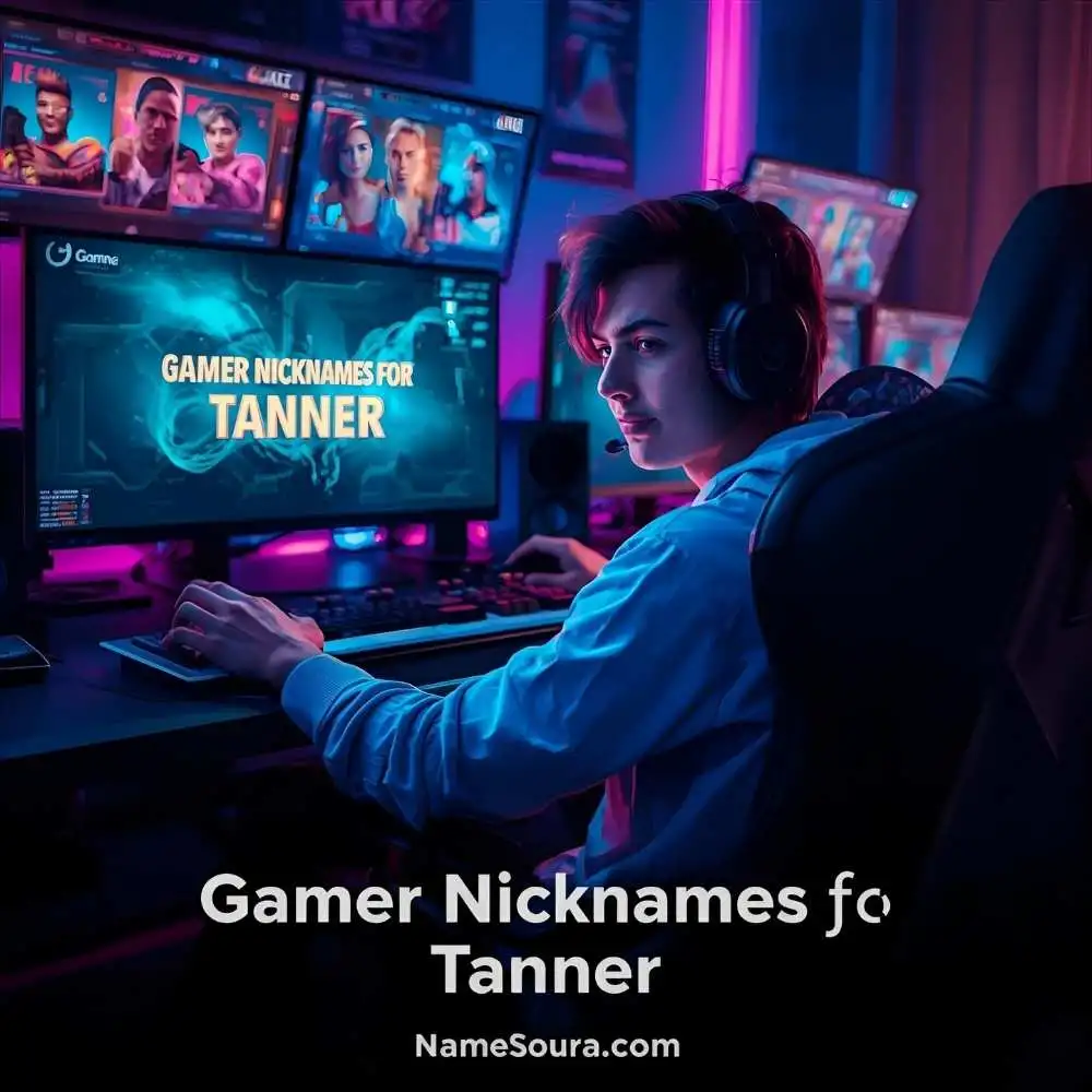 Gamer Nicknames for Tanner
