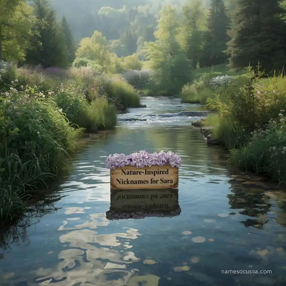 Nature-Inspired Nicknames for Sara