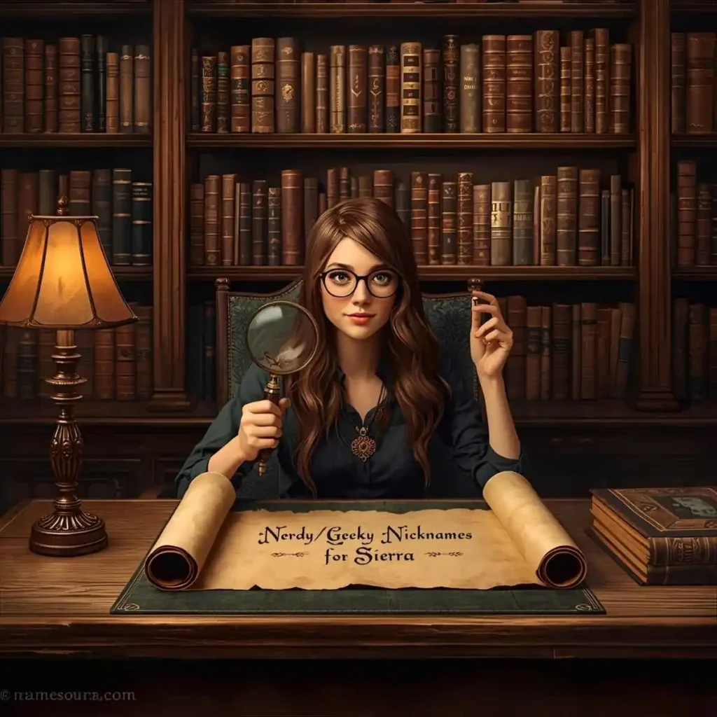 Nerdy/Geeky Nicknames for Sierra