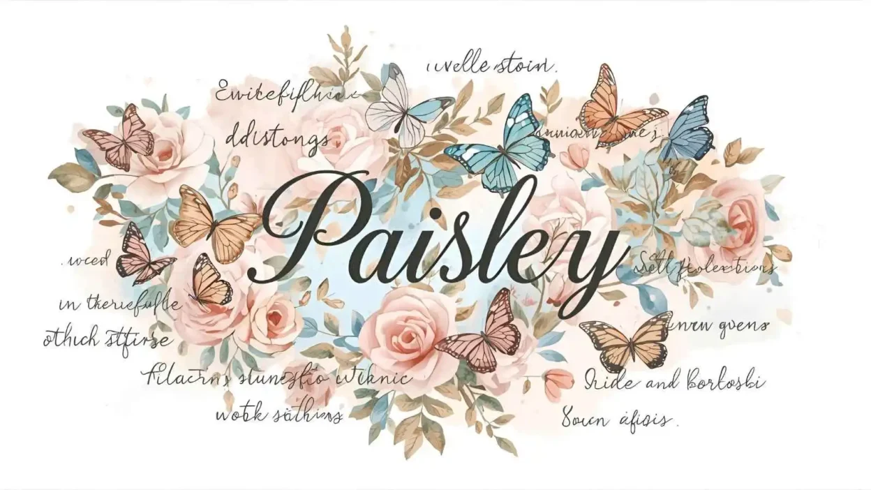 Nicknames for Paisley
