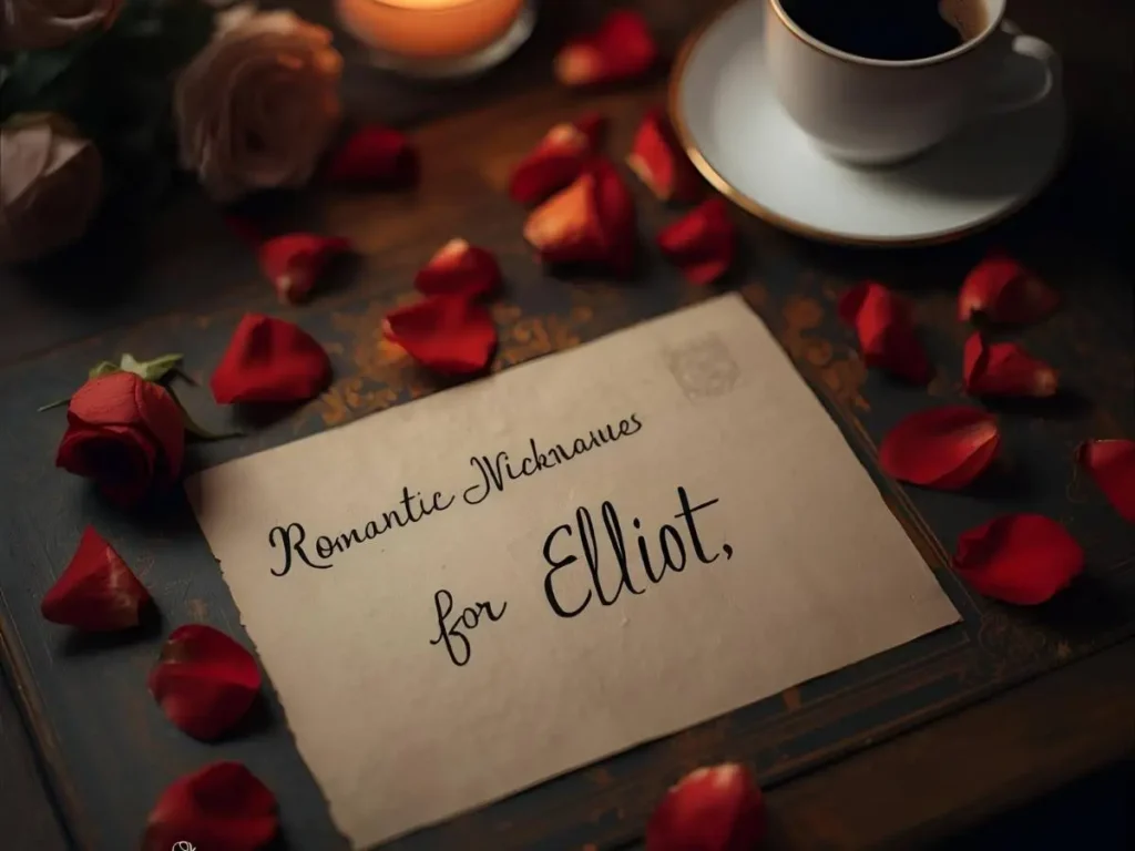 Romantic Nicknames for Elliot
