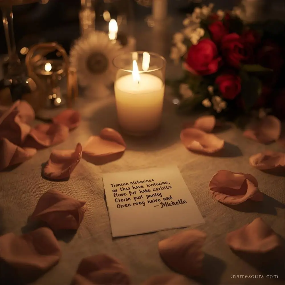 Romantic Nicknames for Michelle