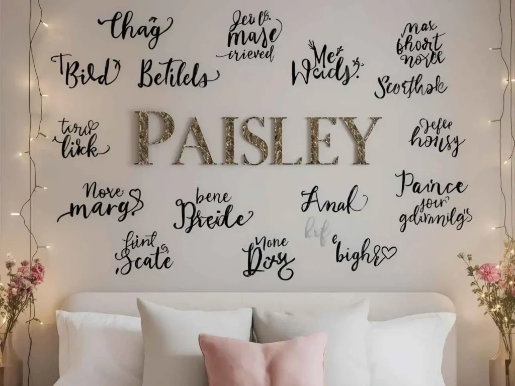 Unique Nicknames for Paisley