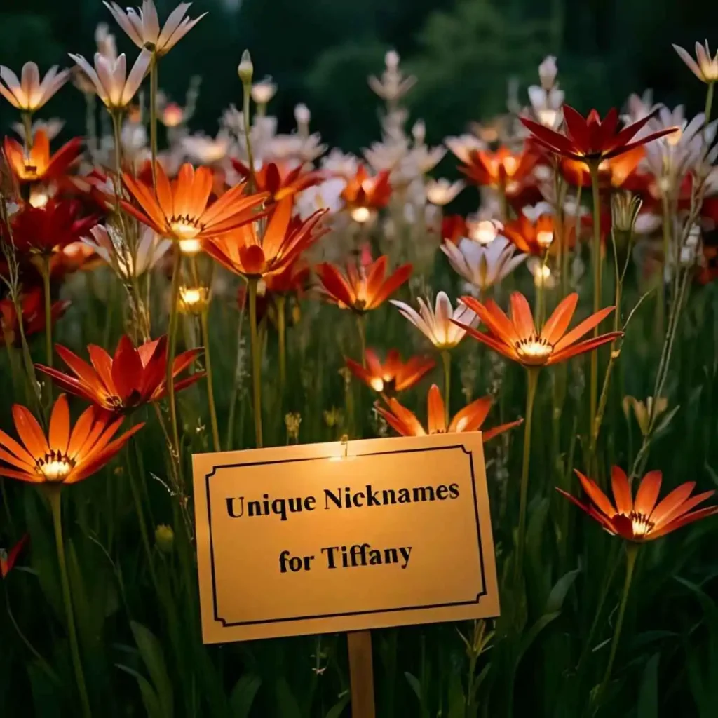 Unique Nicknames for Tiffany