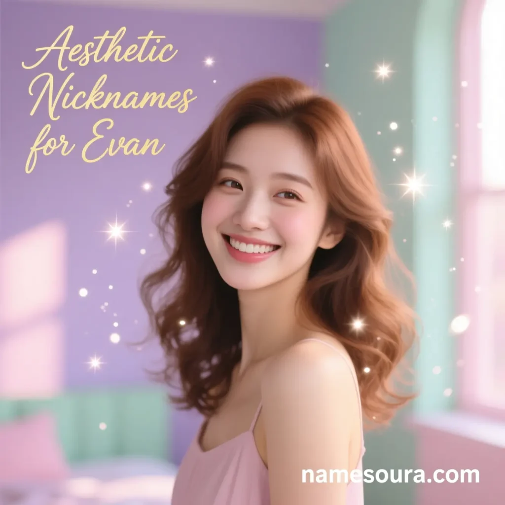 Aesthetic Nicknames for Evan