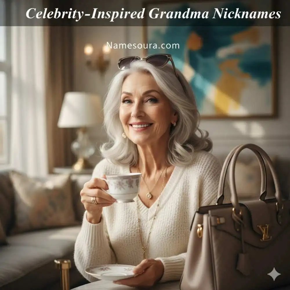 Celebrity-Inspired Grandma Nicknames