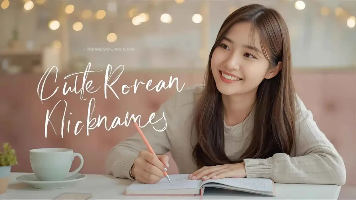 Cute Korean Nicknames