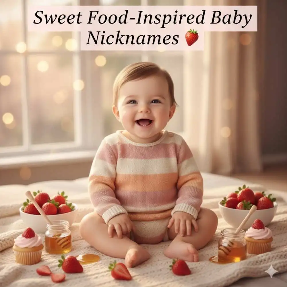 Sweet Food-Inspired Baby Nicknames
