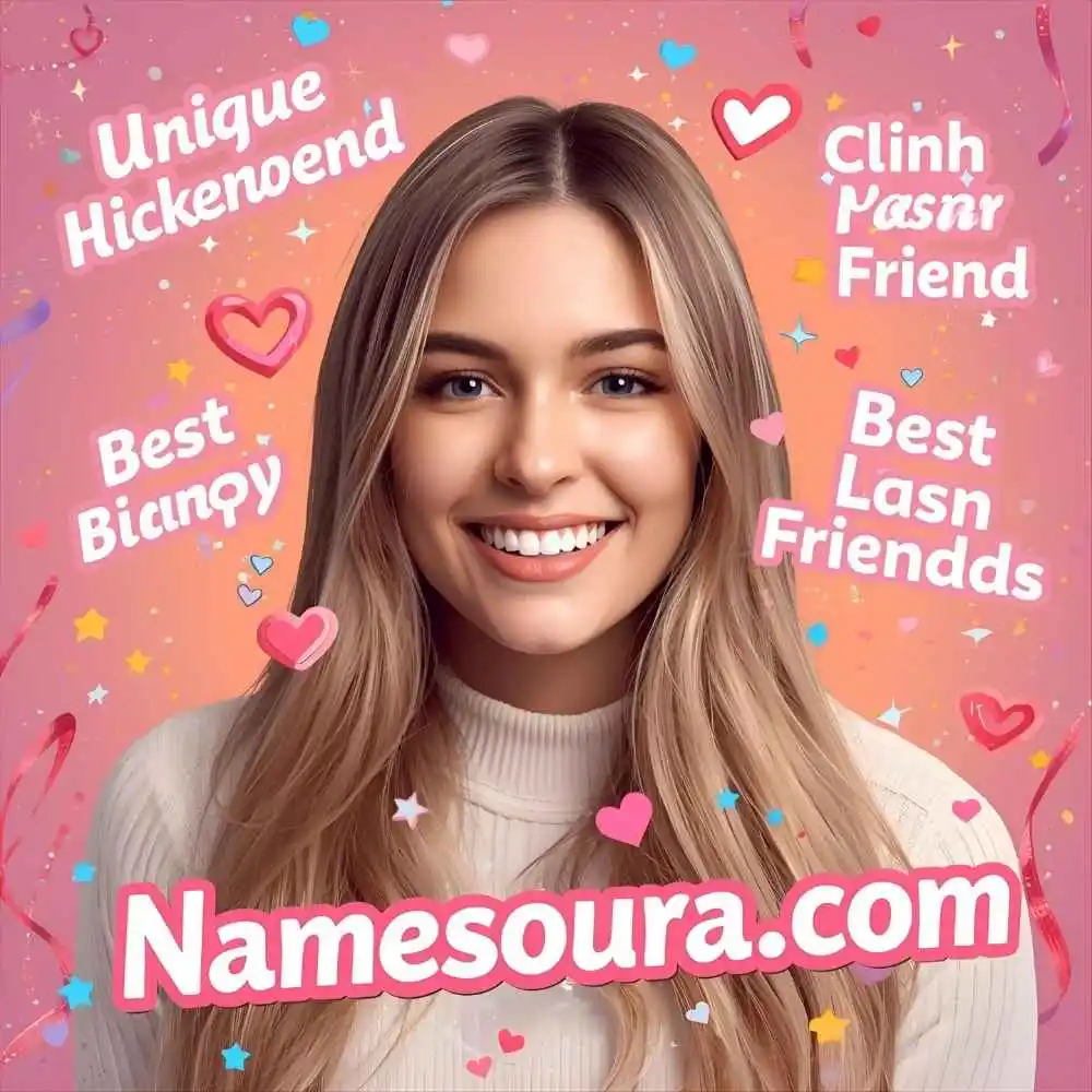 Unique Nicknames for Best Friend Girl