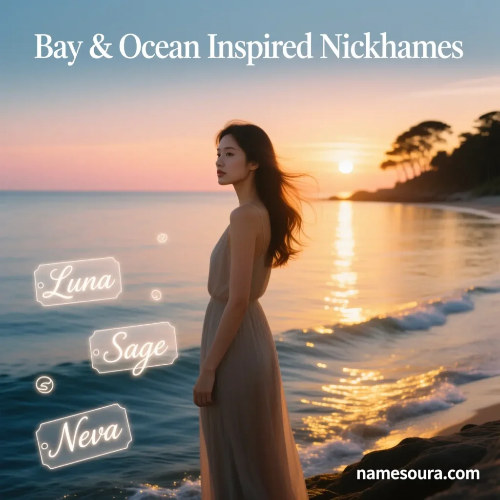 Bay & Ocean Inspired Nicknames