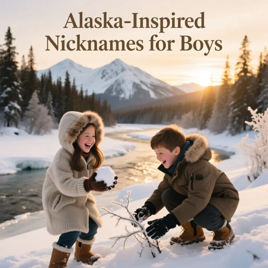 Alaska-Inspired Nicknames for Boys