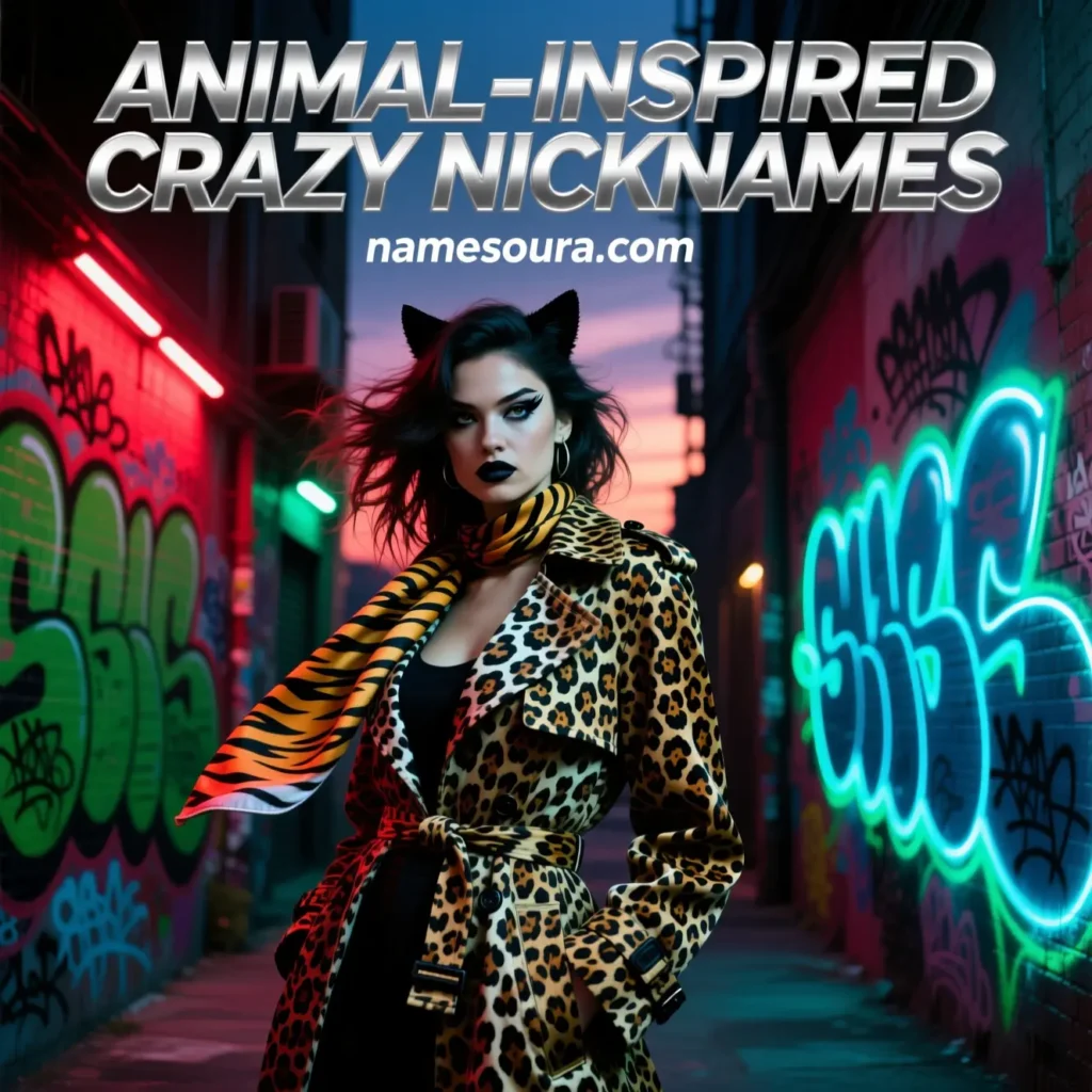 Animal-Inspired intense Nicknames 