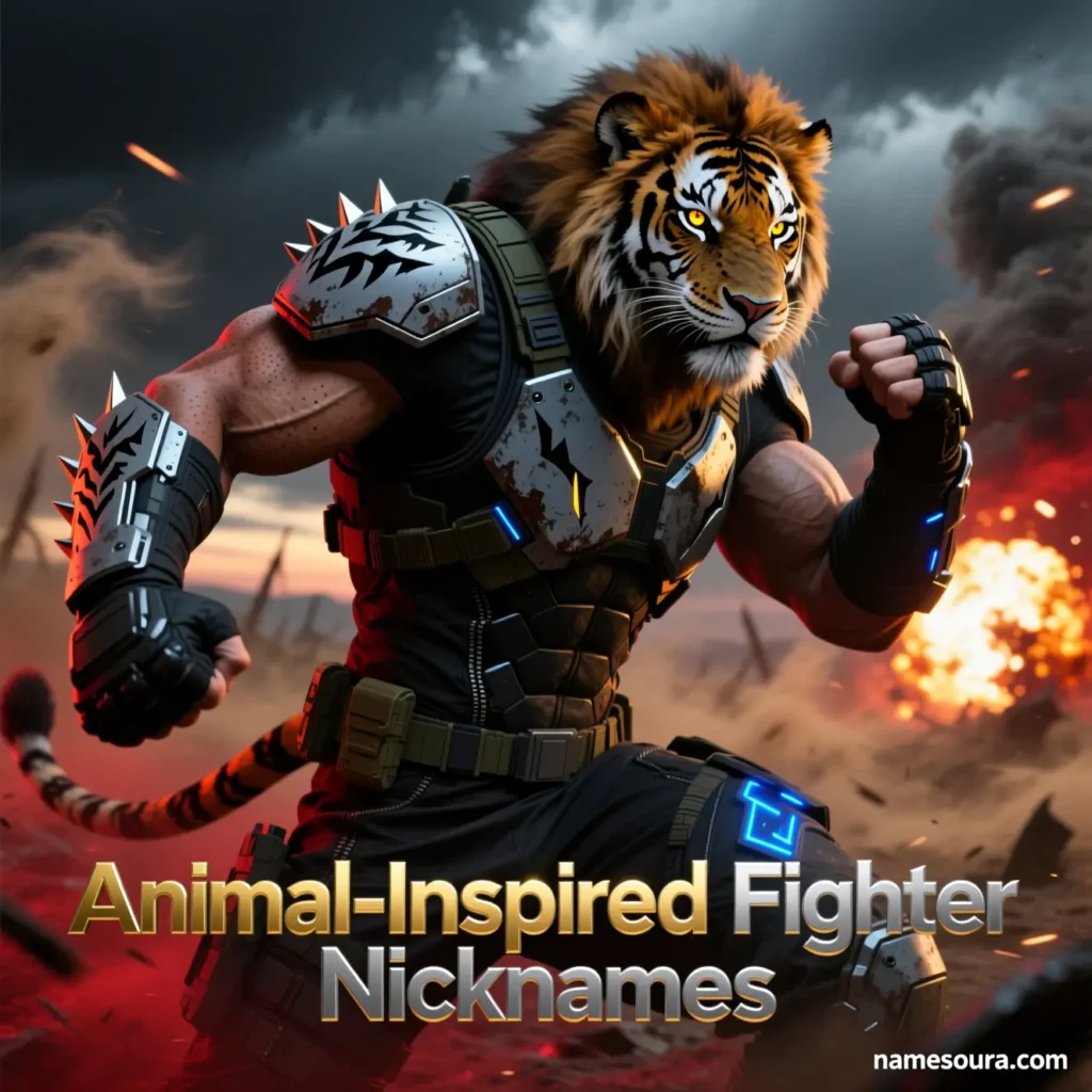 Animal-Inspired Fighter Nicknames