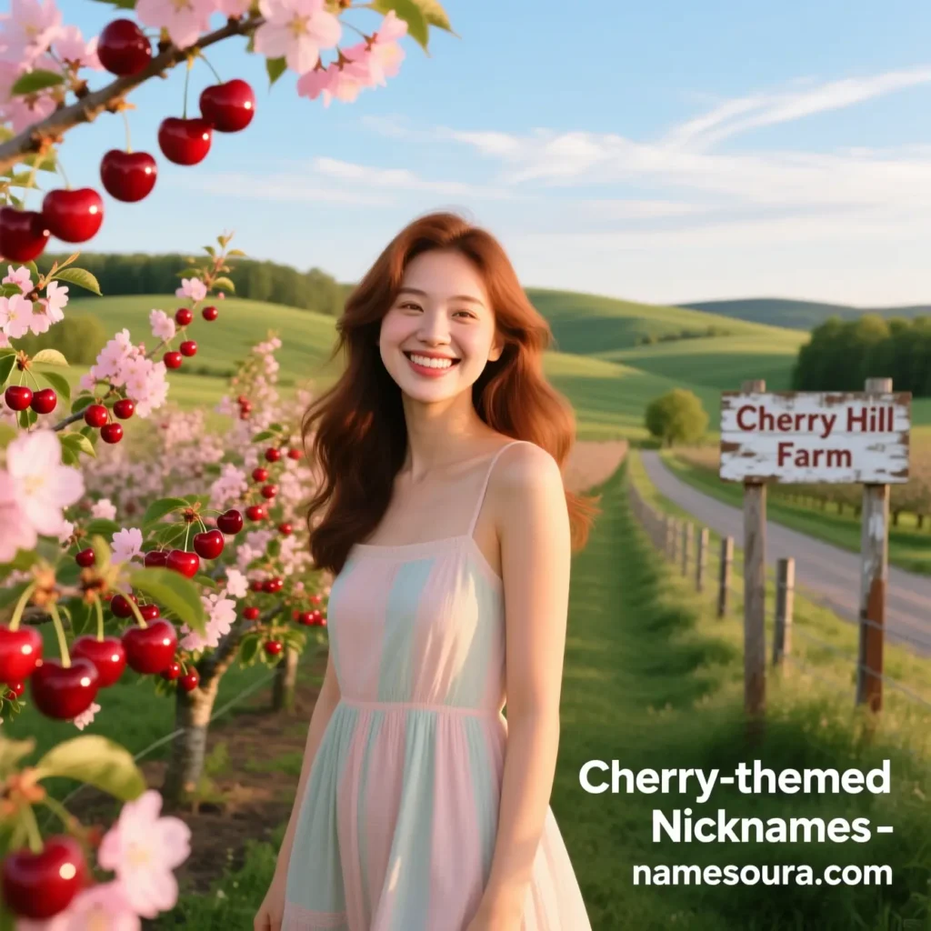 Cherry-Themed Nicknames (Michigan Style!)
