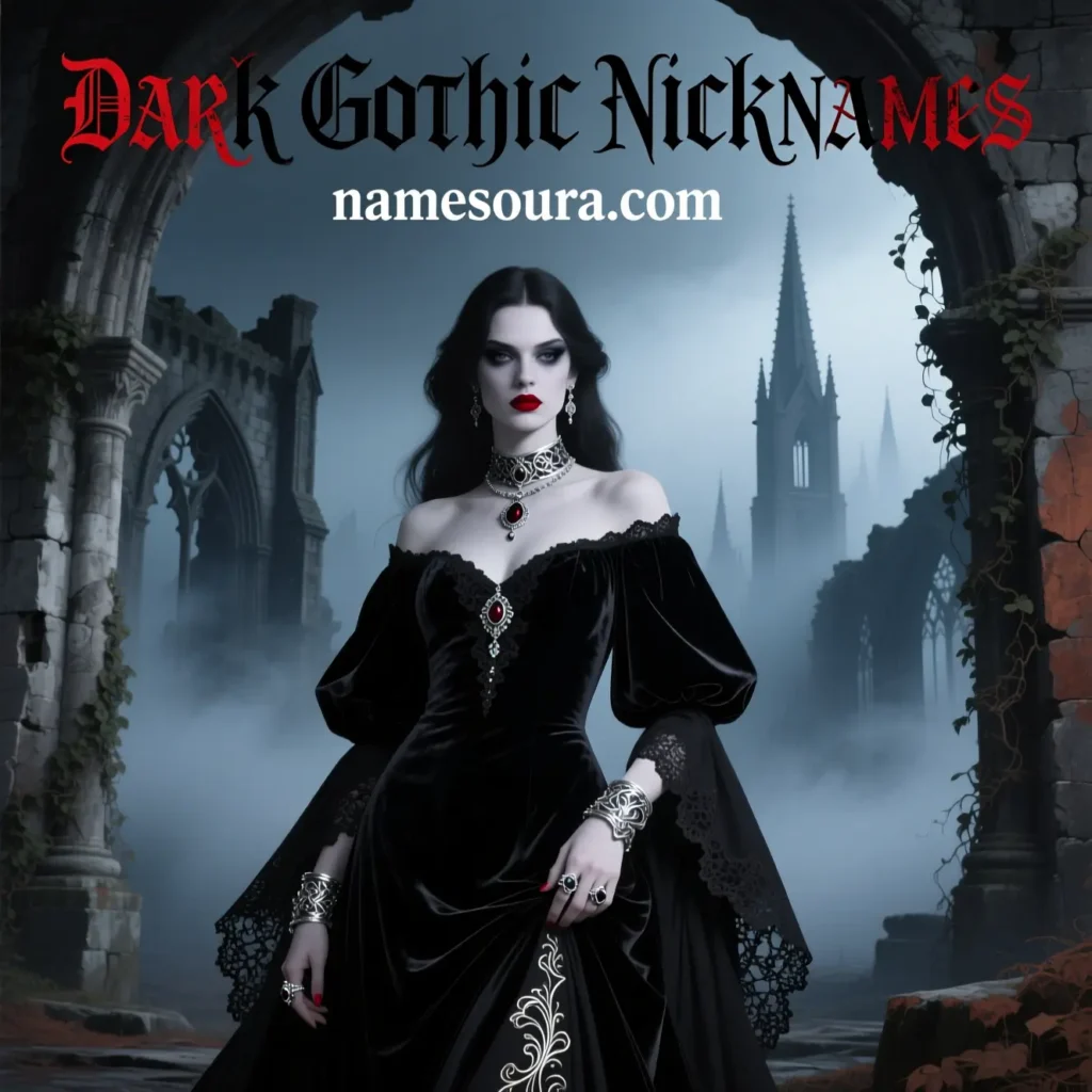 Dark Gothic Nicknames