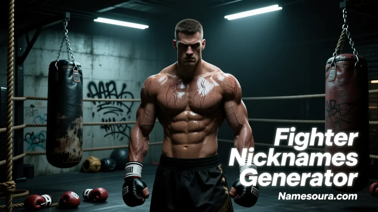 Fighter Nicknames Generator