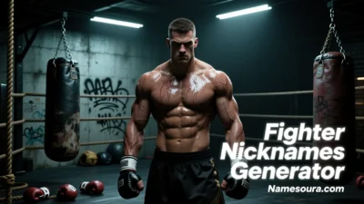 Fighter Nicknames Generator