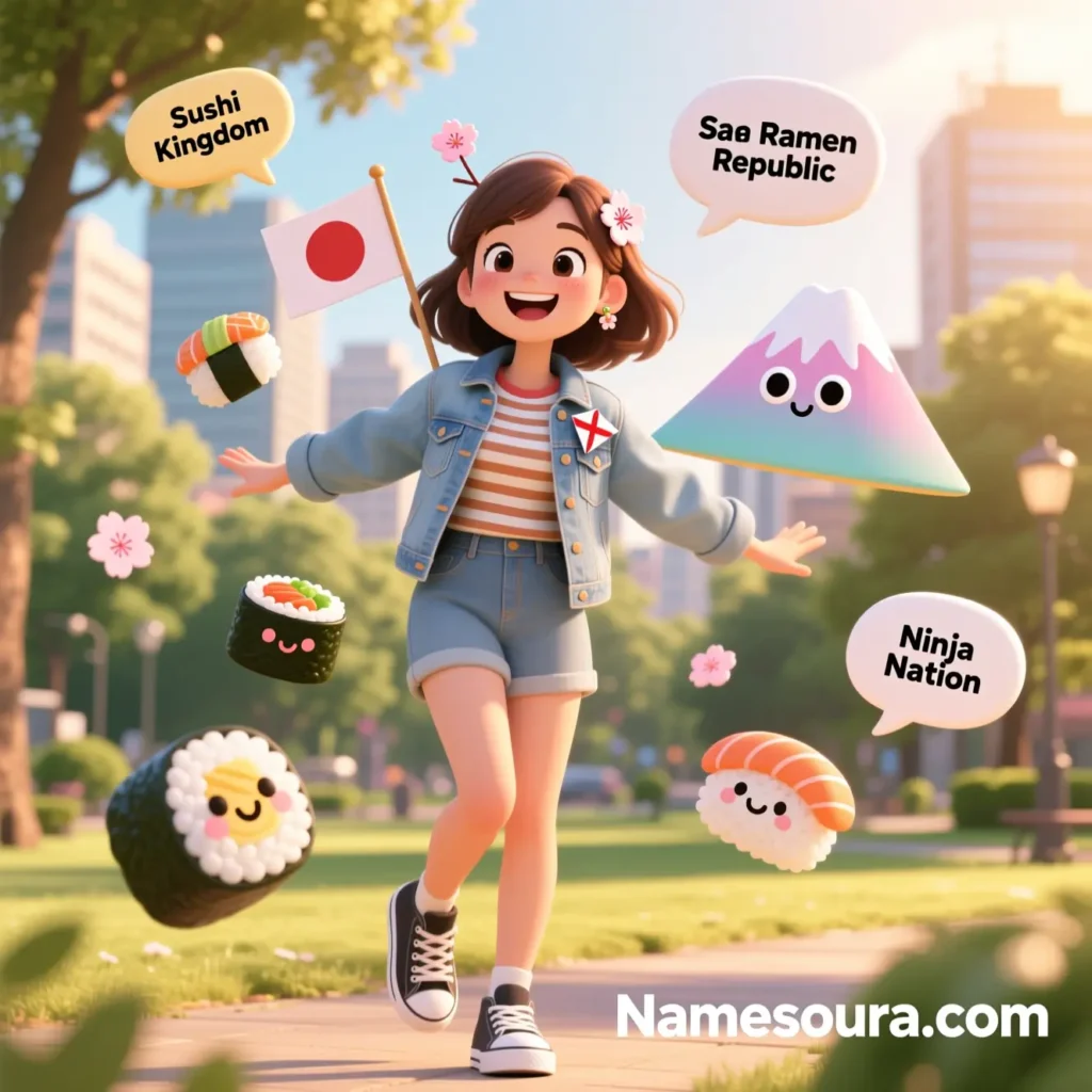 Funny Nicknames for Japan