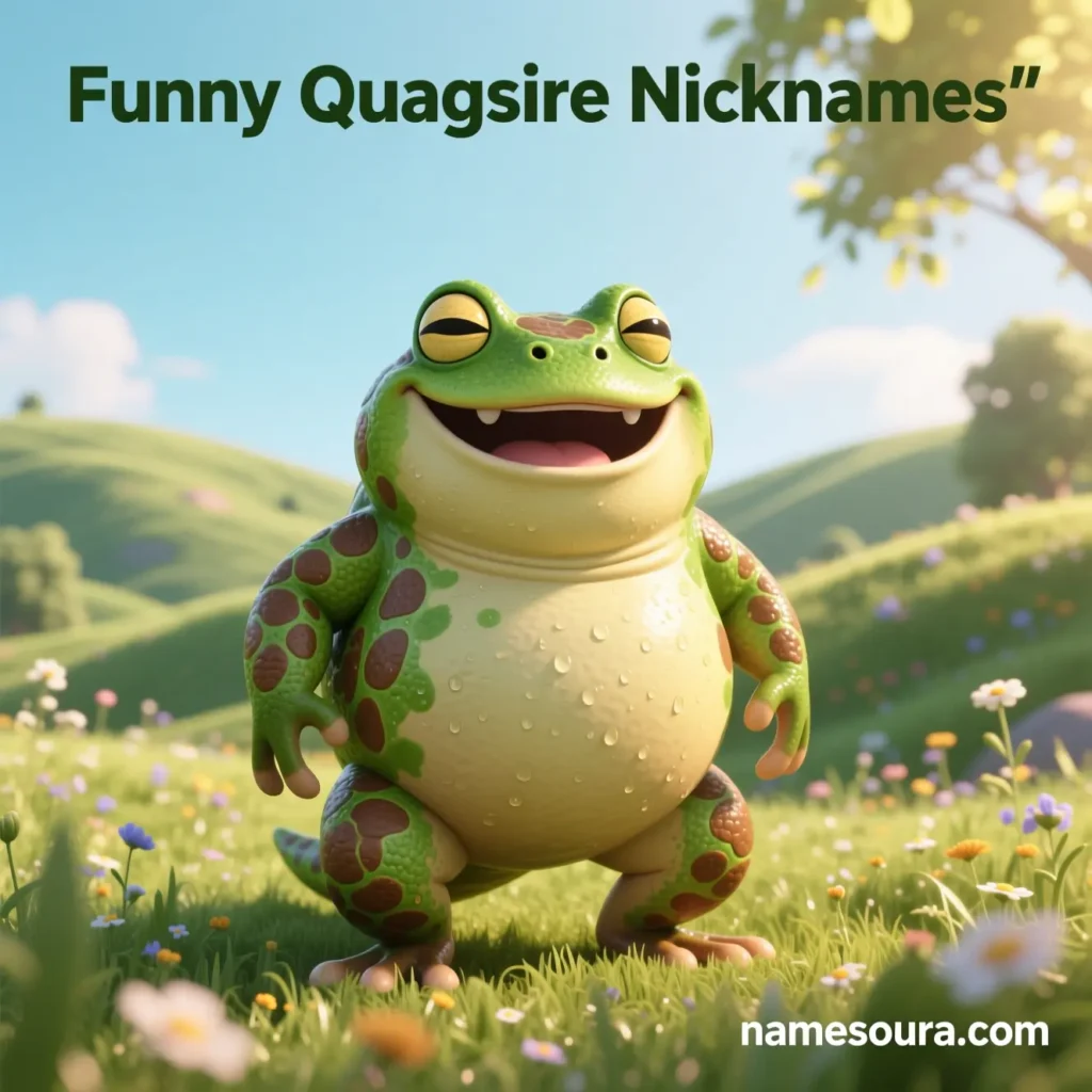 Funny Quagsire Nicknames