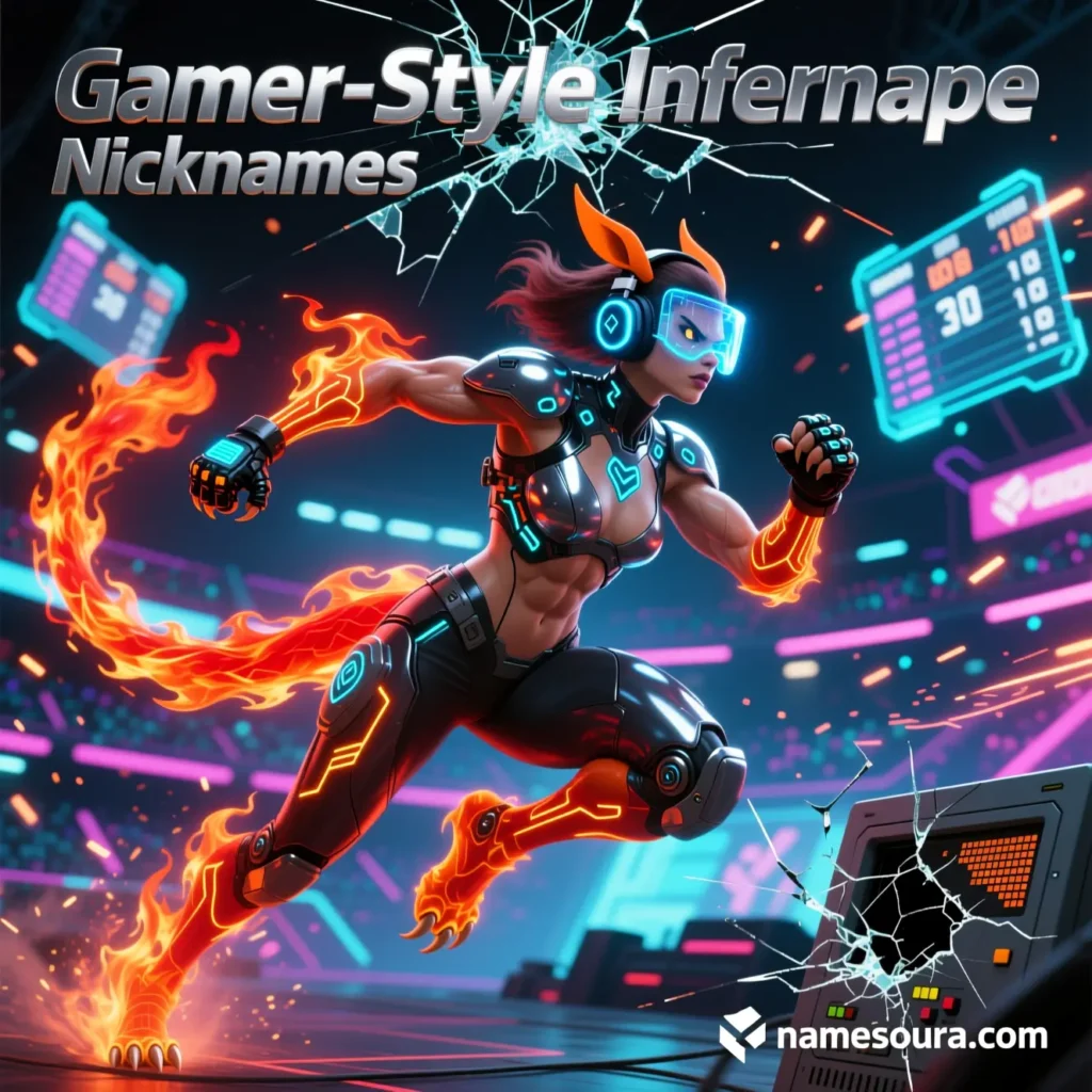 Gamer-Style Infernape Nicknames