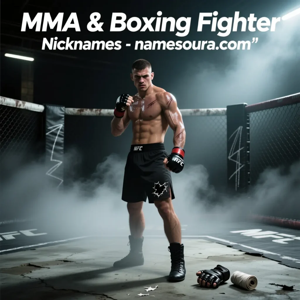 MMA & Boxing Inspired Fighter Nicknames