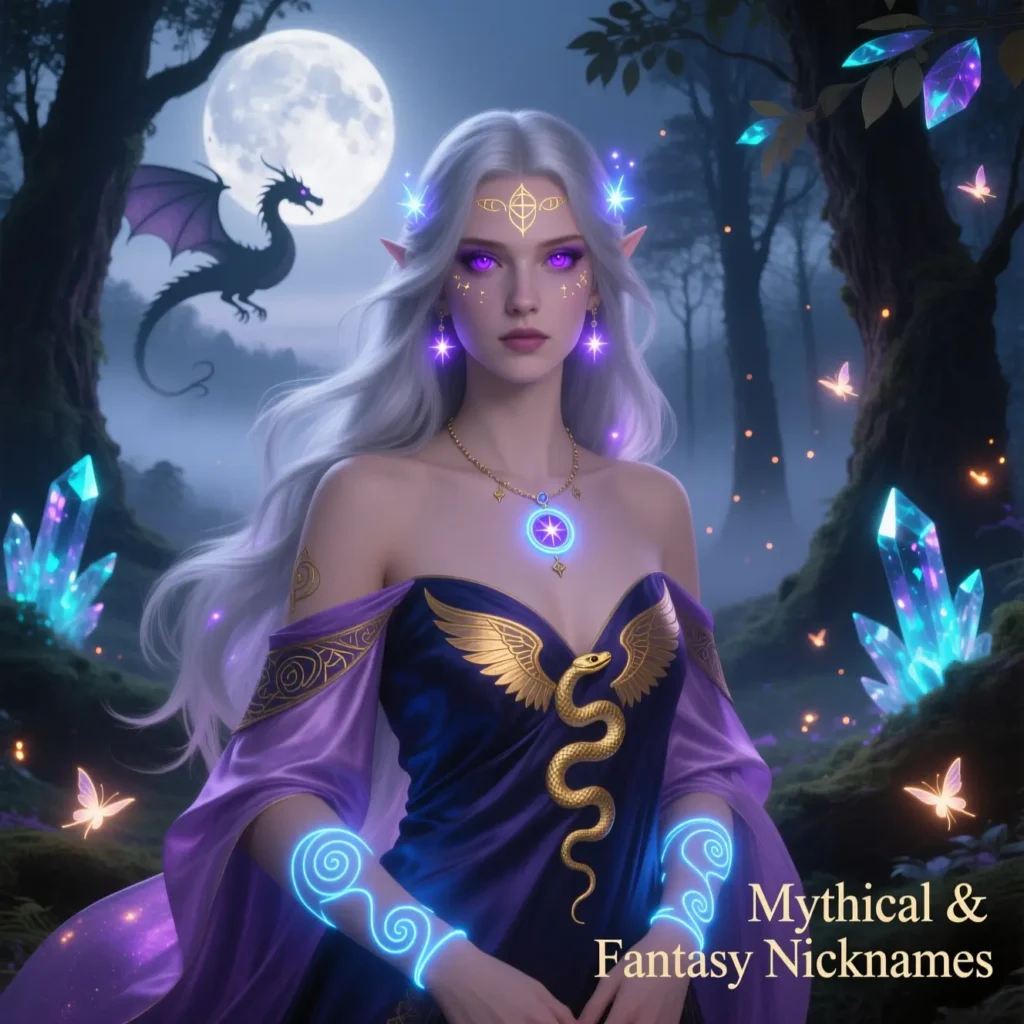 Mythical & Fantasy Nicknames