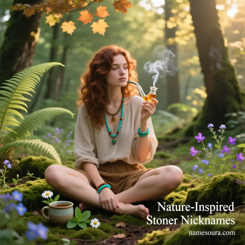 Nature-Inspired Stoner Nicknames