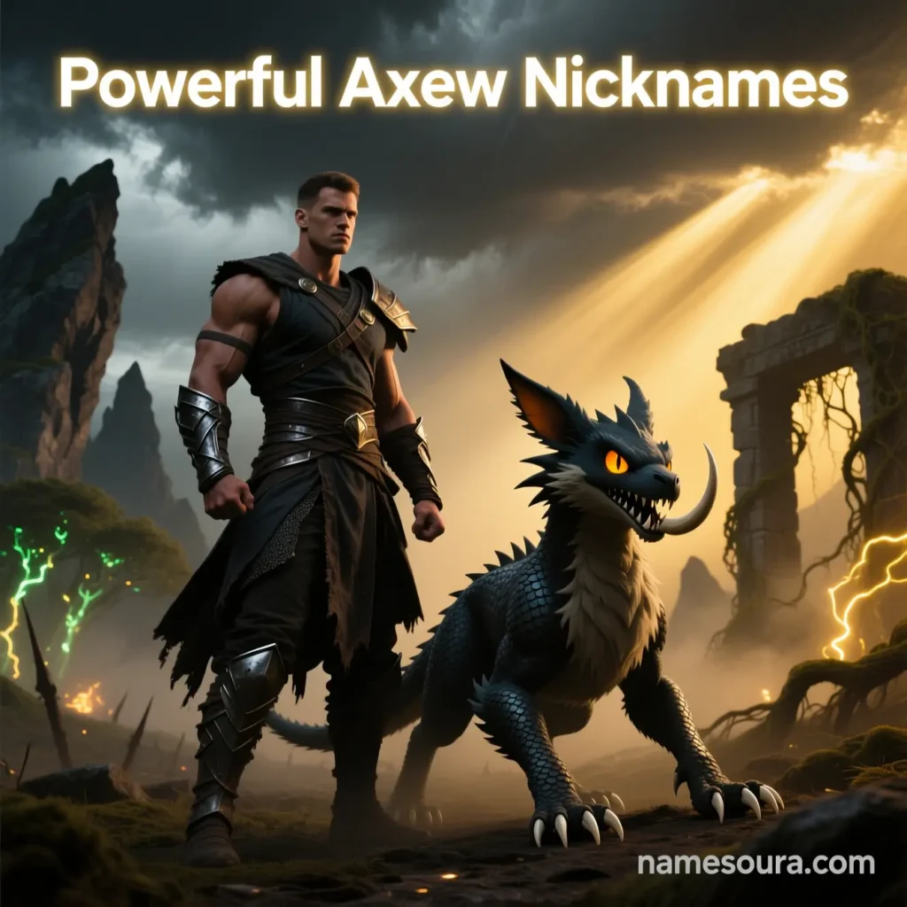 Powerful Axew Nicknames