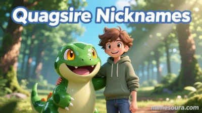 Quagsire Nicknames