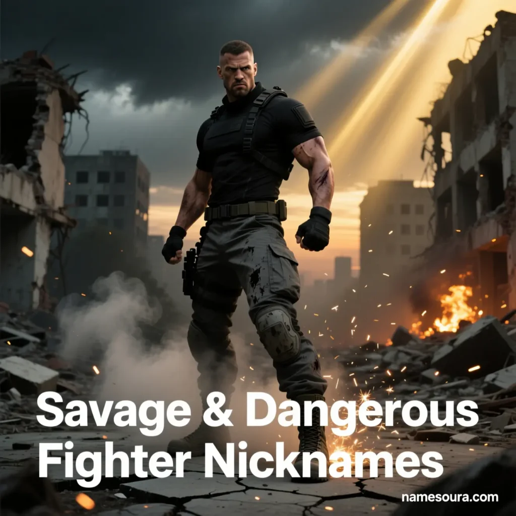 Savage & Dangerous Fighter Nicknames