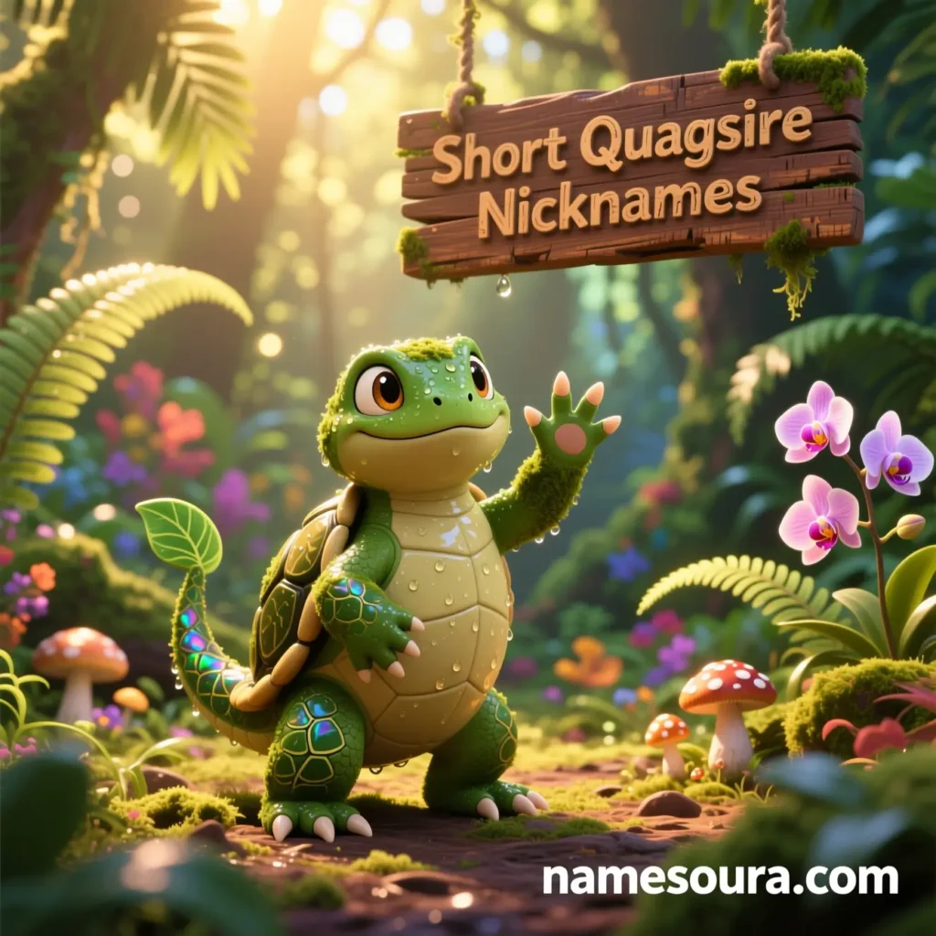 Short Quagsire Nicknames