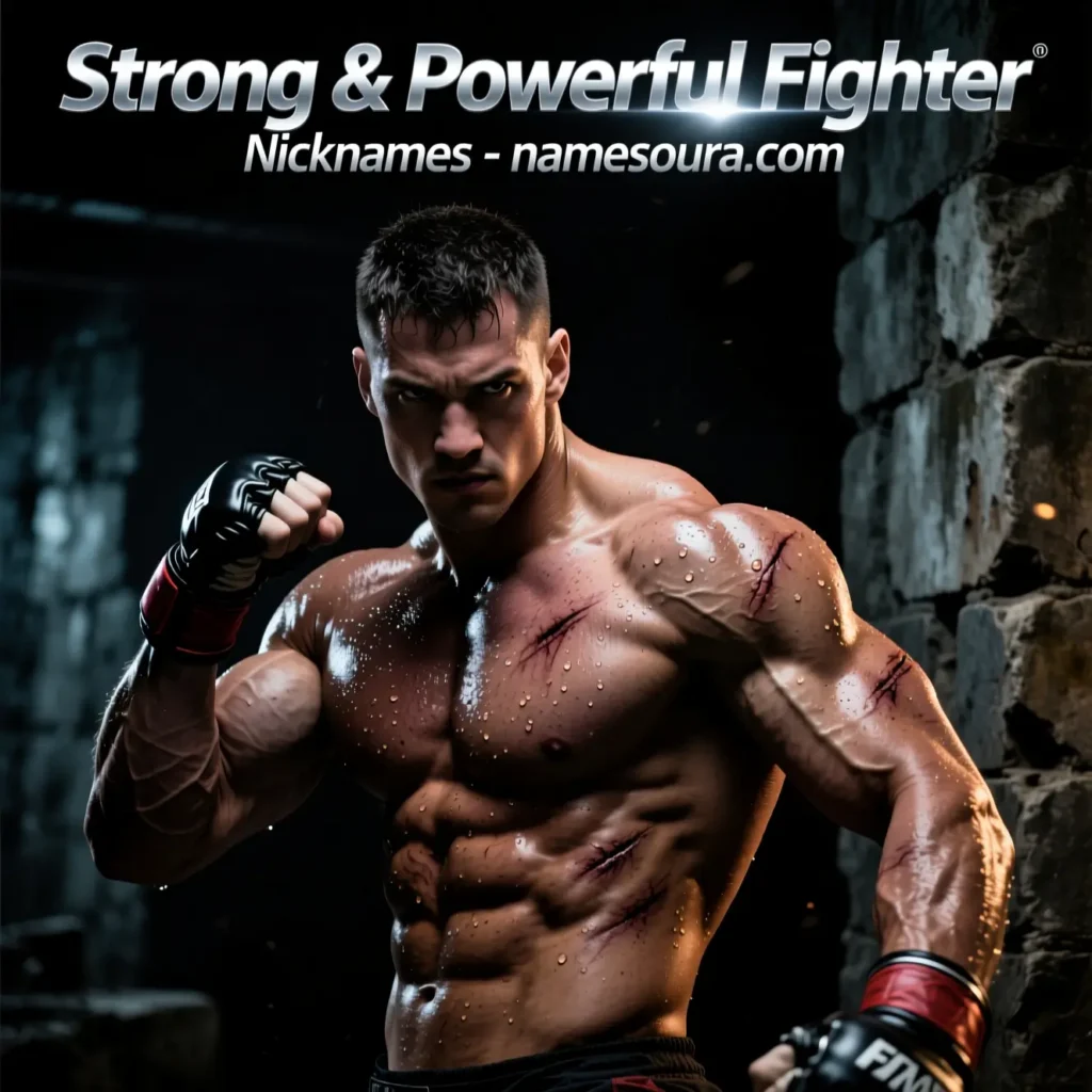Strong & Powerful Fighter Nicknames